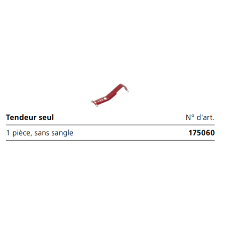 Tendeur seul sans sangle