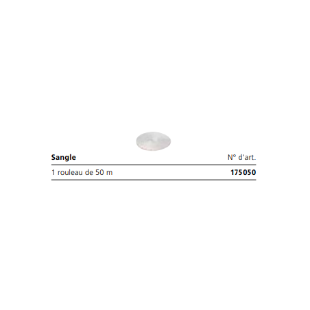 Sangle - rouleau de 50m