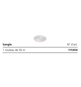 Sangle - rouleau de 50m