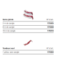 Profiles d'angle - 60 cm - 4 pieces