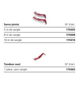 Profiles d'angle - 40 cm - 4 pieces