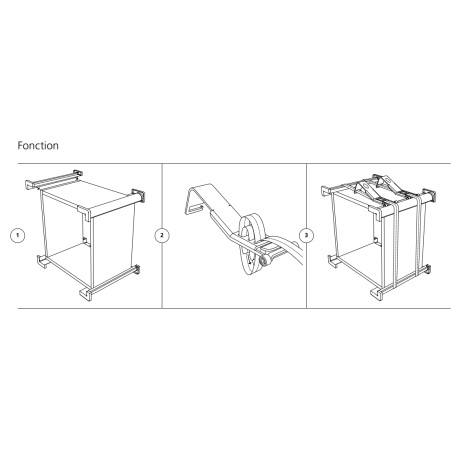 Jeu de serre-joints 60 cm