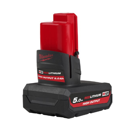 M12 HB5 - 12V 5,0Ah Red Lithium HIGH OUTPUT - système M12
