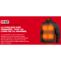 M12 HJBL5-0 - BLOUSON CHAUFFANT TOUGHSHELL