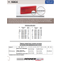 Lames PEBECO 13cm - Standard bois aluminium cuivre laiton Lames PEBECO 13cm - Standard bois aluminium cuivre laiton