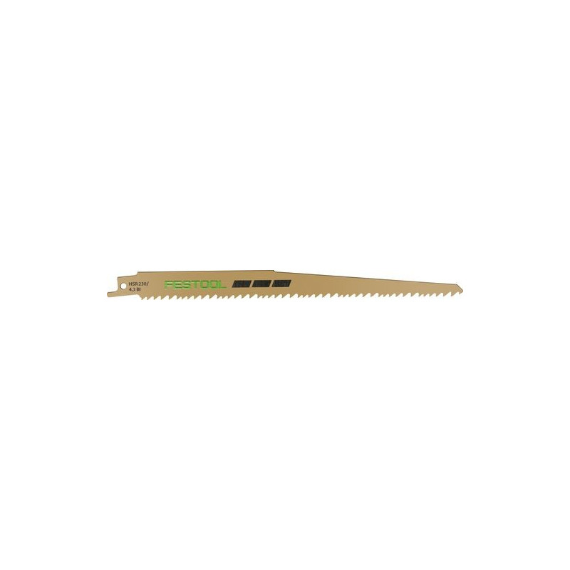 Lame de scie sabre HSR 230/4,3 BI/5 WOOD UNIVERSAL Festool