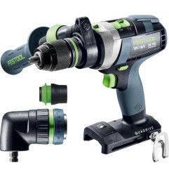 Festool Perceuse-visseuse à percussion sans fil TPC 18/4 I-Basic-Set QUADRIVE