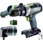 Festool Perceuse-visseuse à percussion sans fil TPC 18/4 I-Basic-Set QUADRIVE