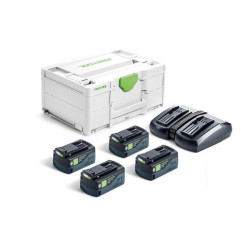 Festool Set Énergie SYS 18V 4x5,0/TCL 6 DUO