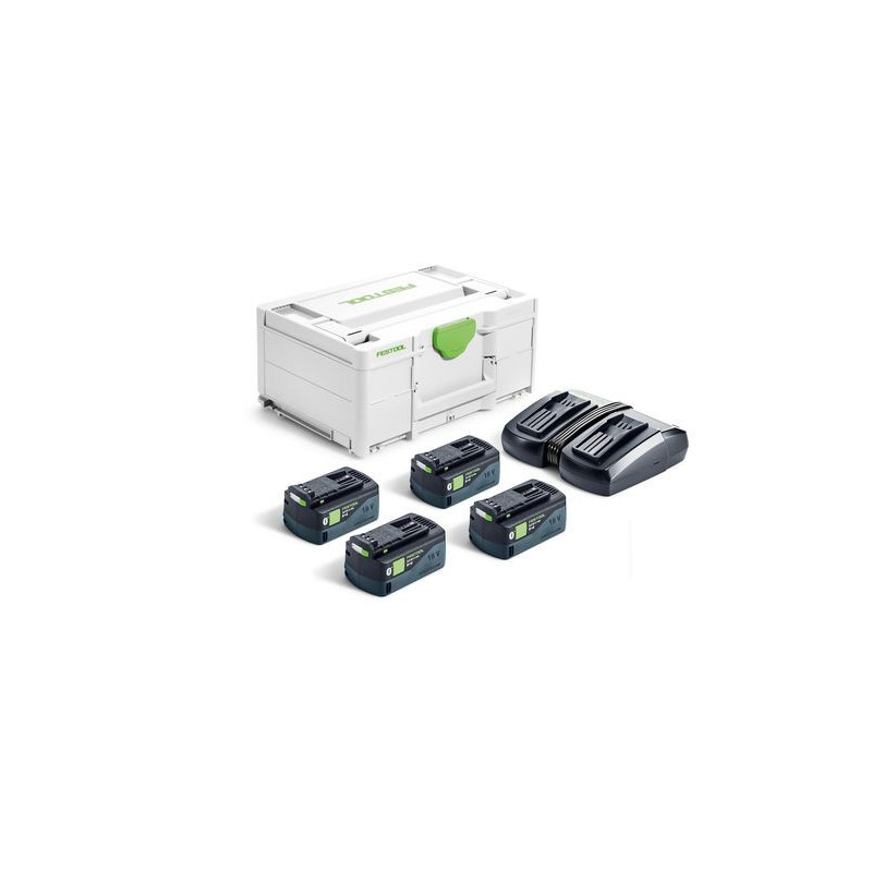 Festool Set Énergie SYS 18V 4x5,0/TCL 6 DUO