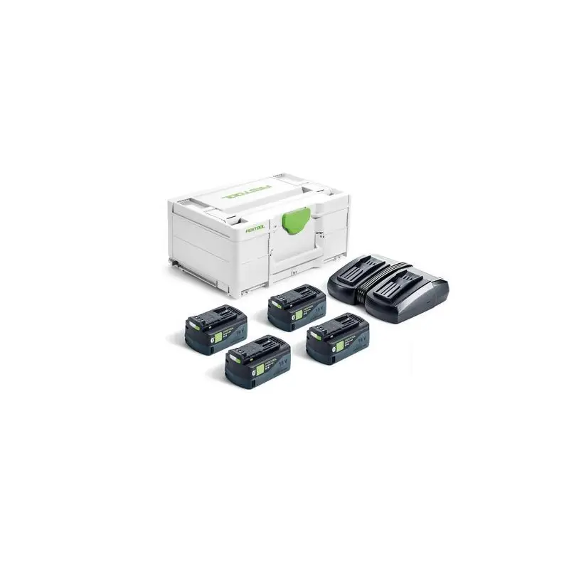 Festool Set Énergie SYS 18V 4x5,0/TCL 6 DUO Festool Set Énergie SYS 18V 4x5,0/TCL 6 DUO