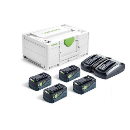 Festool Set Énergie SYS 18V 4x5,0/TCL 6 DUO