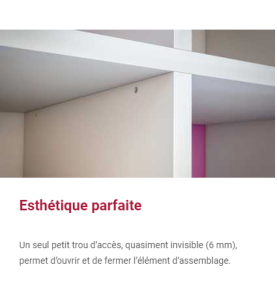 Clamex S-20 Lamello, 20 paires, vis incluses - Nouveauté Sept23