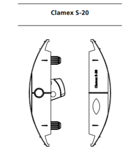 Clamex S-20 Starterset Lamello - Kit de démarrage SYS+80p+Gabarit & foret