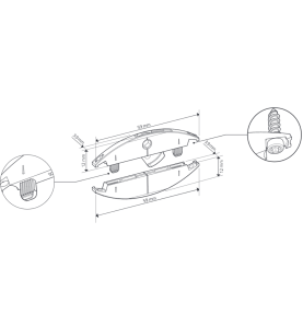 Clamex S-20 Starterset Lamello - Kit de démarrage SYS+80p+Gabarit & foret
