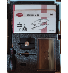 Clamex S-20 Starterset Lamello - Kit de démarrage SYS+80p+Gabarit & foret