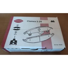 Clamex S-20 Lamello, 20 paires, vis incluses - Nouveauté Sept23