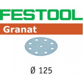 Abrasif STF D125/8 P180 GR/10 Granat Festool