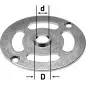 Bague de copiage KR-D 13,8/OF 1010/VS 600 Festool
