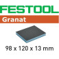 Éponge de ponçage 98x120x13 60 GR/6 Granat Festool