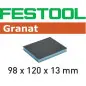 Éponge de ponçage 98x120x13 120 GR/6 Granat Festool
