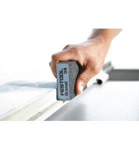 Éponge de ponçage 69x98x26 36 GR/6 Granat Festool