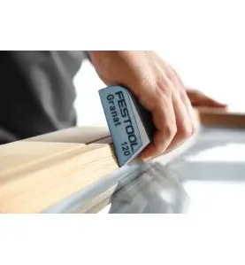 Éponge de ponçage 69x98x26 120 CO GR/6 Granat Festool