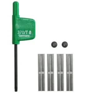 Plaquettes de rechange HW-WP 25x5,5x1,1 (4x) Festool