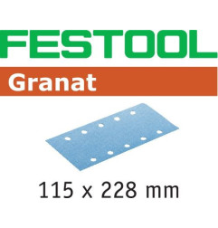 Abrasifs STF 115X228 P60 GR/50 Granat Festool