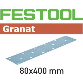 Abrasifs STF 80x400 P80 GR/50 Granat Festool