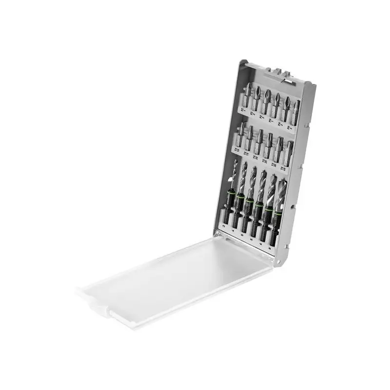 Coffret de forets hélicoïdaux BKS SYS3 D3-8 K CE/W Festool Coffret de forets hélicoïdaux BKS SYS3 D3-8 K CE/W Festool
