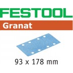 Abrasifs STF 93X178 P180 GR/100 Granat Festool