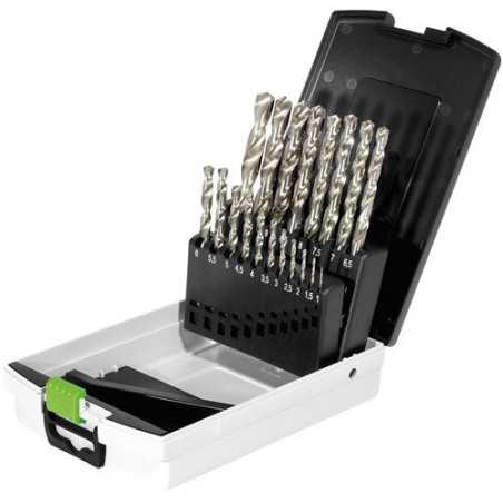 Coffret de forets hélicoïdaux HSS D 1-10 Sort/19 Festool