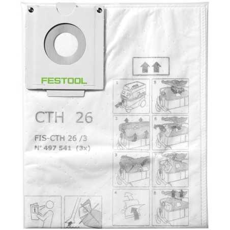 Sac filtre de sécurité FIS-CTH 26/3 Festool