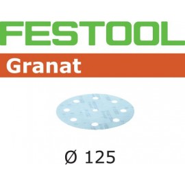 Abrasif STF D125/8 P800 GR/50 Granat Festool