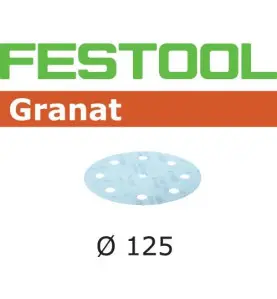 Abrasif STF D125/8 P1500 GR/50 Granat Festool