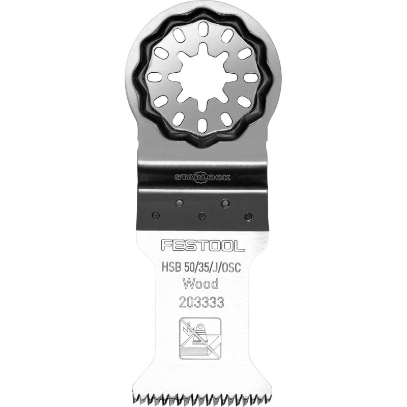 Lames de scie pour bois HSB 50/35/J/OSC/5 Festool