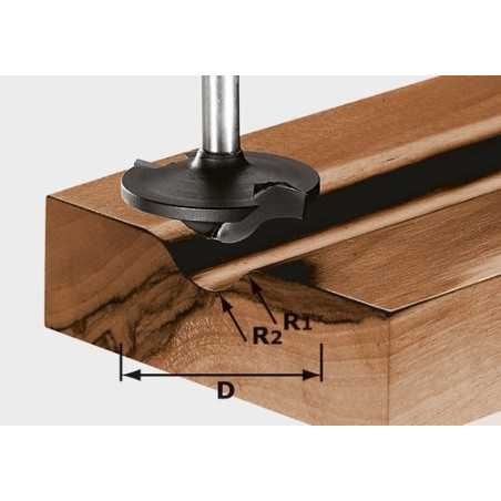 Fraise à profiler HW S8 D42/13/R6+12 Festool