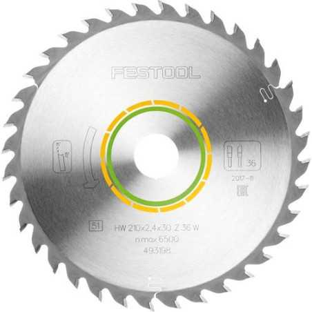 Festool Lame de scie circulaire WOOD UNIVERSAL HW 210x2,4x30 W36