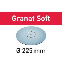 Abrasif STF D225 P100 GR S/25 Granat Soft Festool