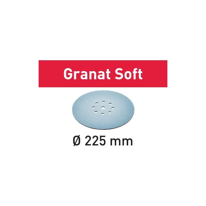 Abrasif STF D225 P240 GR S/25 Granat Soft Festool