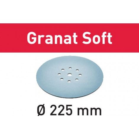 Abrasif STF D225 P80 GR S/25 Granat Soft Festool