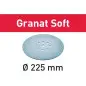 Abrasif STF D225 P80 GR S/25 Granat Soft Festool