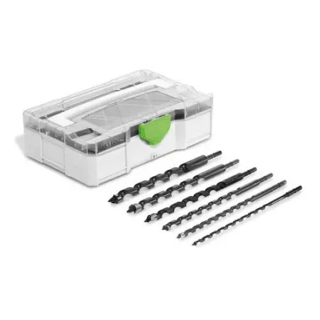 Set de mèches à simple spirale SB CE/6-Set Festool