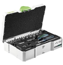 Systainer de clés à cliquets 1/4"-CE RA-Set 36 Festool