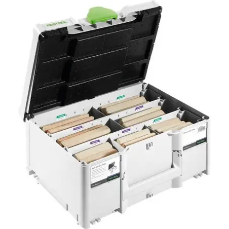 Tenons DOMINO XL en hêtre DS/XL D12/D14 128 BU Festool